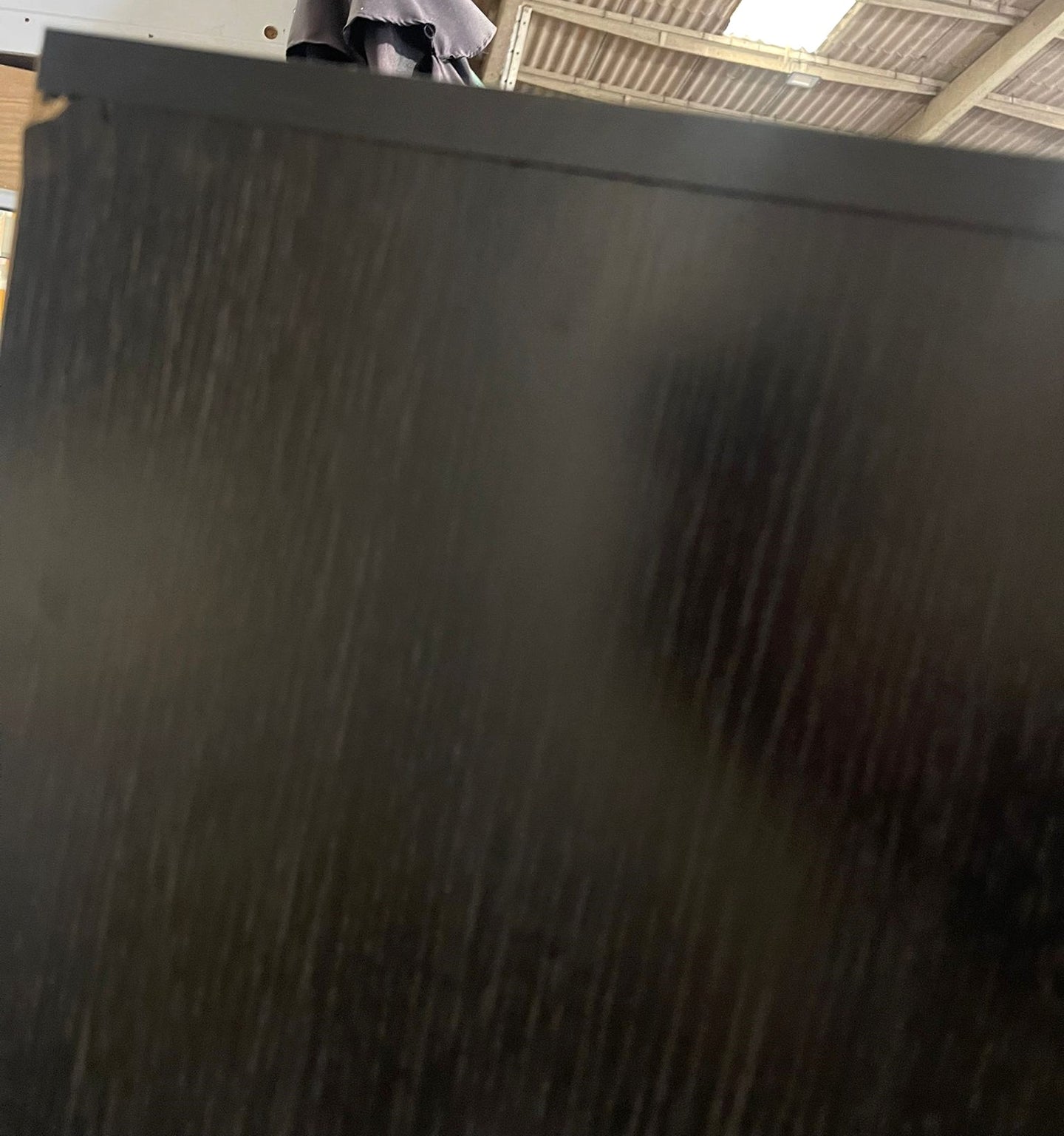 Assembled Malibu 3 Drawer Bedside Table - Black Oak Effect